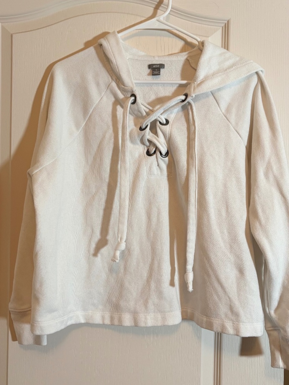 Aerie laced crop sweater
